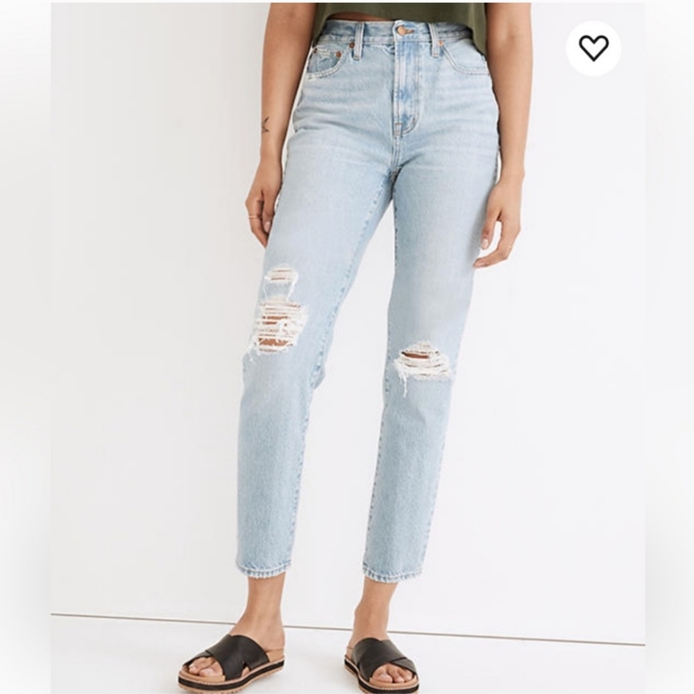 Madewell The Perfect Vintage Jean, Ripped edition